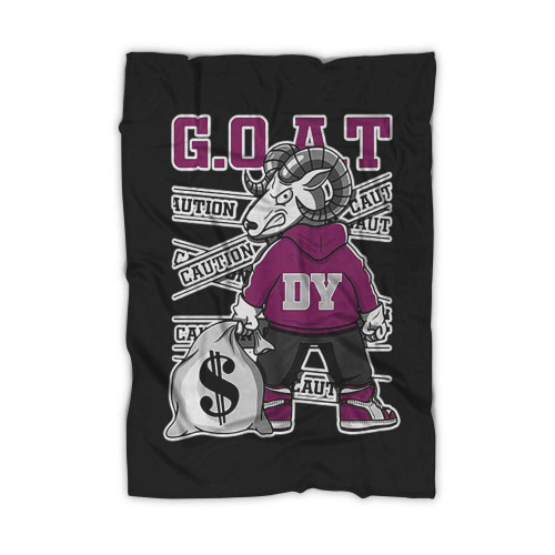 Goat Caution Dolar Blanket