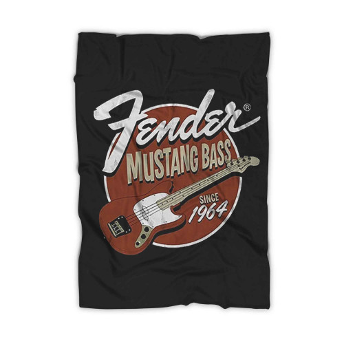 Fender Mustang Bass Design Blanket