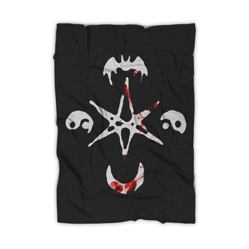Bring Me The Horizon Symbols Vintage Blanket