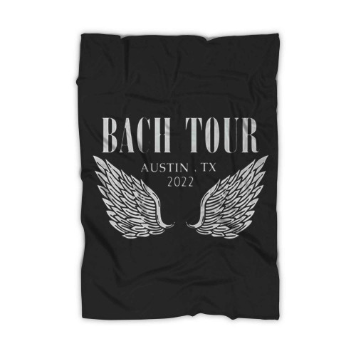 Bach Tour Rock And Roll Bachelorette Angel Wings Blanket