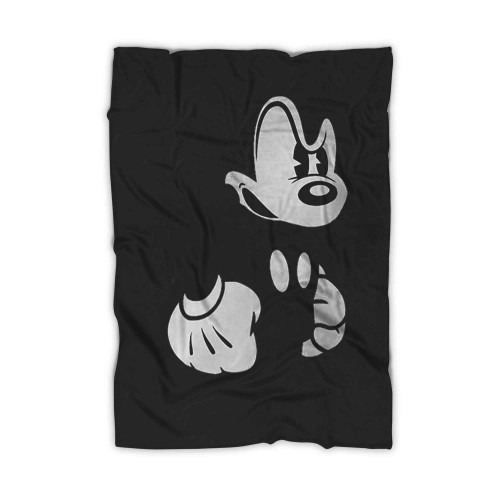 Angry Mickey Mouse Blanket