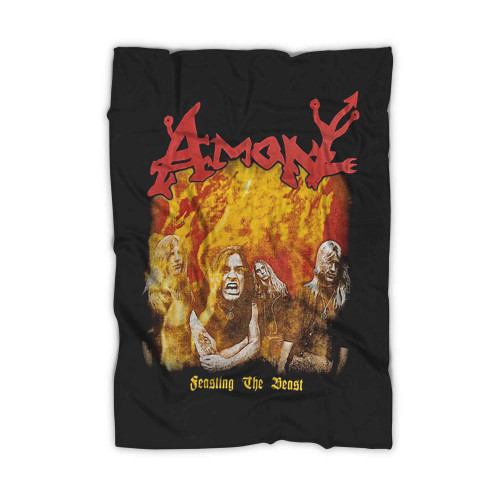 Amon Feasting The Beast Blanket Amon Feasting The Beast Blanket