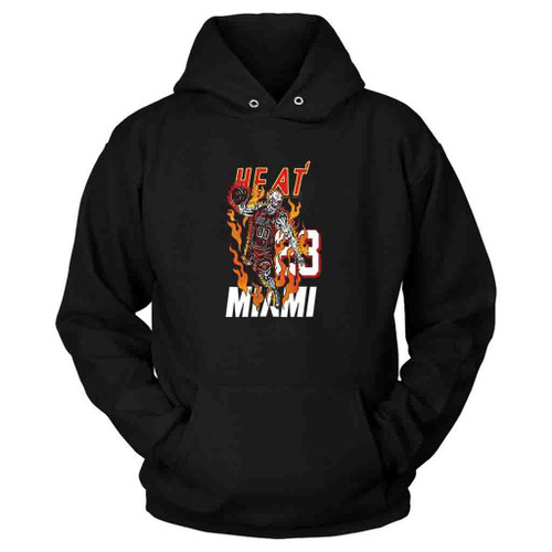 Vintage Miami Heat Basketball Hoodie