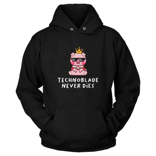 Technoblade Never Die Pig Hoodie