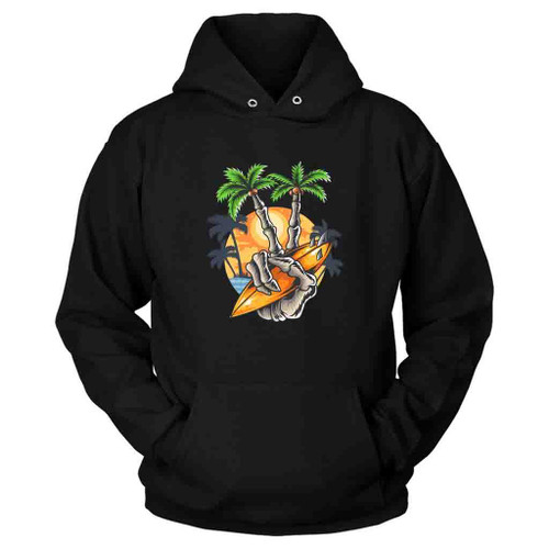 Skull Holding Boat Hoodie