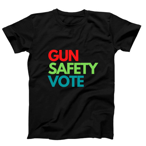 Gun Safety Vote Man's T-Shirt Tee