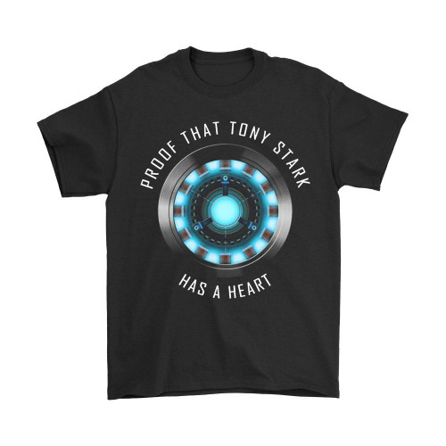 Avengers Endgame Proof That Tony Stark Has A Heart Man's T-Shirt Tee