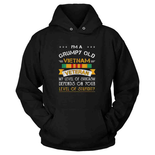 Grumpy Old Vietnam Veteran Hoodie