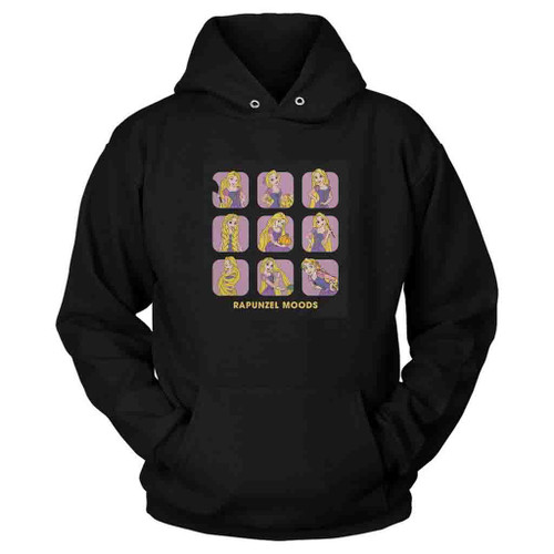 Disney Rapunzel Moods Cute Face Hoodie
