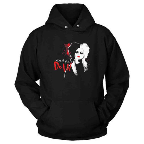 Cruella Speak Of The De Vil Disney Hoodie