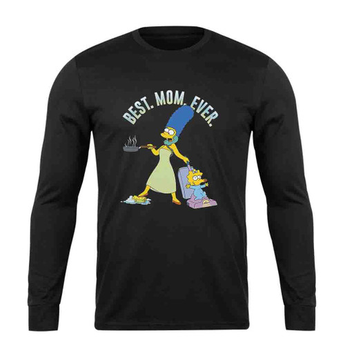 The Simpsons Mothers Day Marge Best Long Sleeve T-Shirt Tee