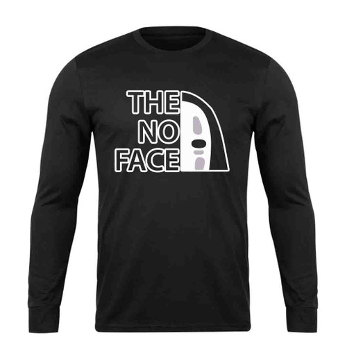 The No Face Funny Long Sleeve T-Shirt Tee