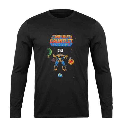 Thanos The Infinity Gauntlet Long Sleeve T-Shirt Tee