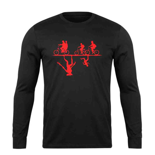 Stranger Things Inspired Logo Art Long Sleeve T-Shirt Tee