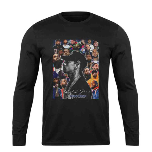 Nipsey Hussle Vintage Photo Long Sleeve T-Shirt Tee