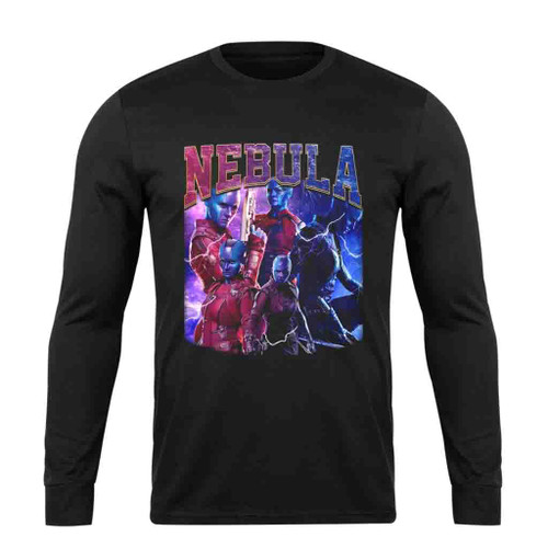 Nebula Poster Marvel Avenger Long Sleeve T-Shirt Tee