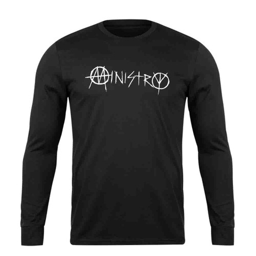 Ministry Metal Rock Band Long Sleeve T-Shirt Tee