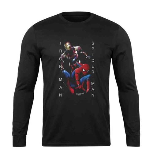 Marvel Spider Man Homecoming Iron Man Long Sleeve T-Shirt Tee