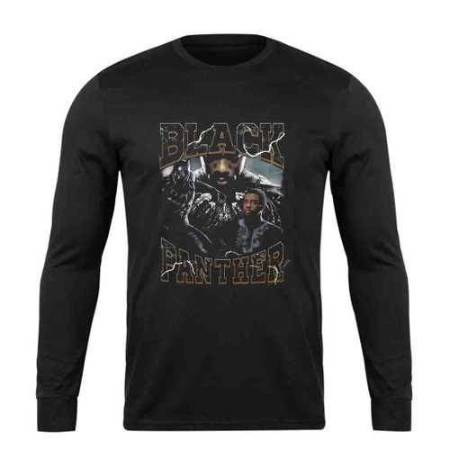 Marvel Black Panther Wakanda Forever Long Sleeve T-Shirt Tee