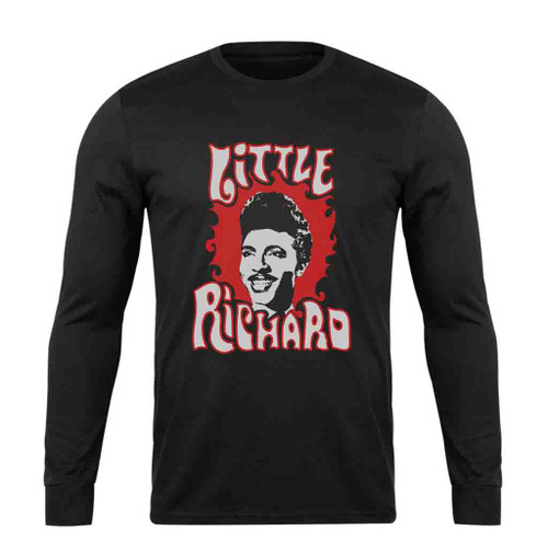 Little Richard Face Long Sleeve T-Shirt Tee