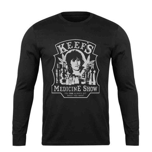 Keith Richards Keefs Medicine Show Long Sleeve T-Shirt Tee