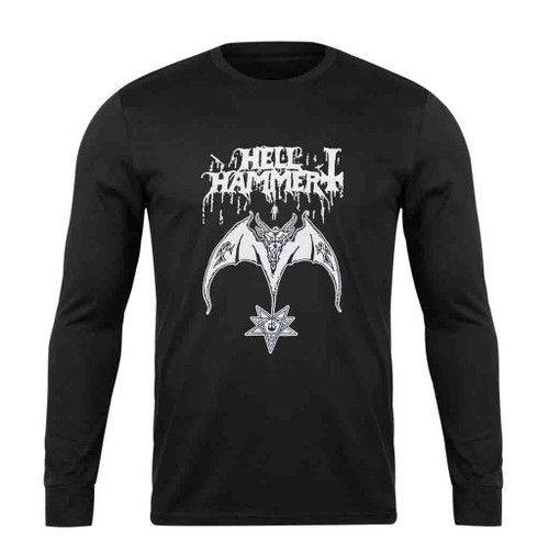 Hellhammer Satanic Rites Long Sleeve T-Shirt Tee