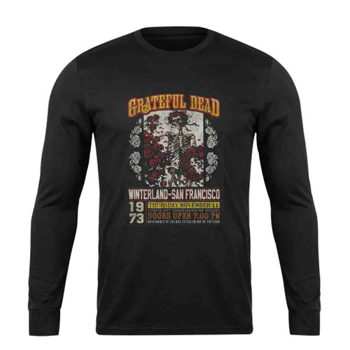 Grateful Dead San Francisco Photo Long Sleeve T-Shirt Tee