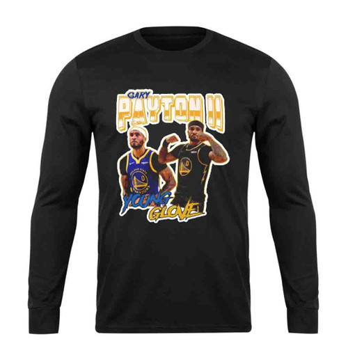 Gary Payton Ii Vintage Bella Canvas Long Sleeve T-Shirt Tee