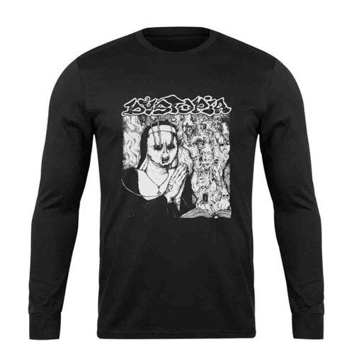 Dystopia Crust Punk Band Metal Long Sleeve T-Shirt Tee