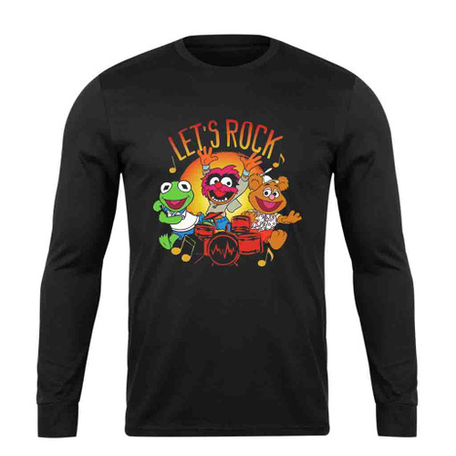 Disney Muppet Babies Rock Group Long Sleeve T-Shirt Tee