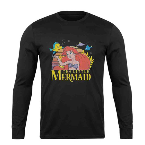 Disney Little Mermaid Ariel Long Sleeve T-Shirt Tee