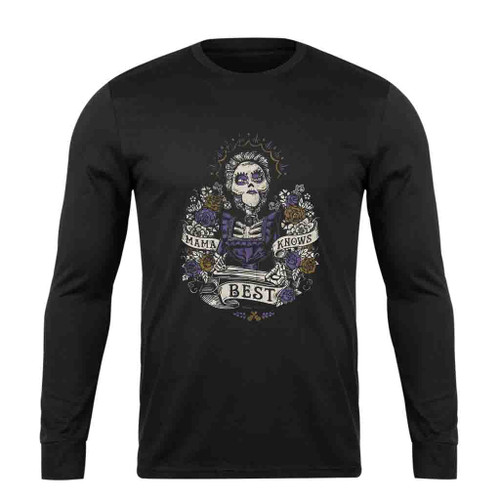 Disney Coco Mama Knows Best Colored Long Sleeve T-Shirt Tee