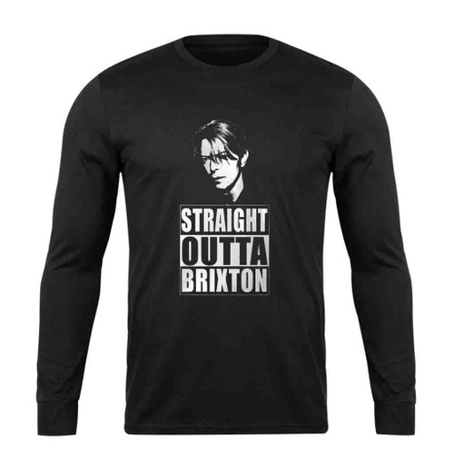 David Bowie Straight Outta Brixton Long Sleeve T-Shirt Tee