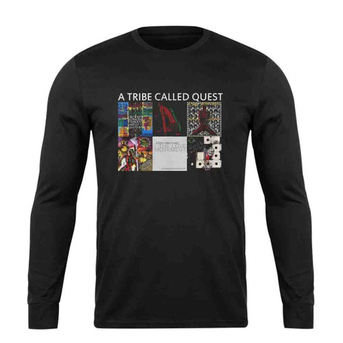 A Tribe Called Quest Collage Album Long Sleeve T-Shirt Tee