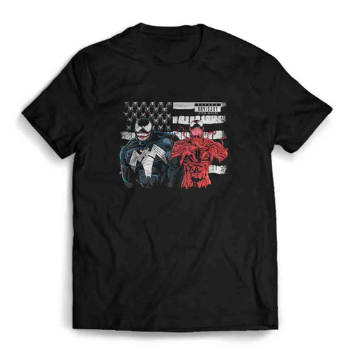 Venom And Carnage Hip Hop Style Mens T-Shirt Tee