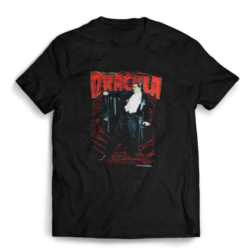 Universal Monsters Dracula Web Bela Lugosi Mens T-Shirt Tee