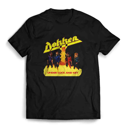 Under Lock And Key Dokken Mens T-Shirt Tee