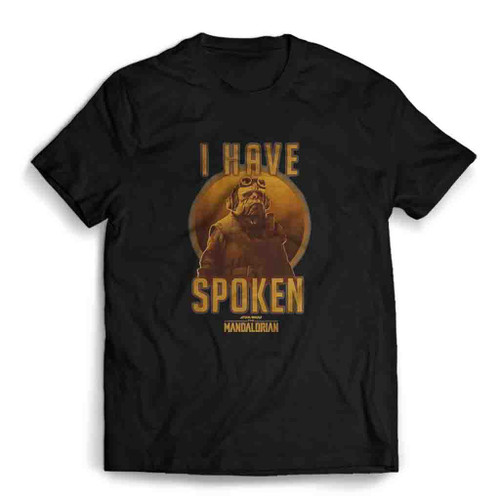 The Mandalorian Kuiil I Have Spoken Mens T-Shirt Tee