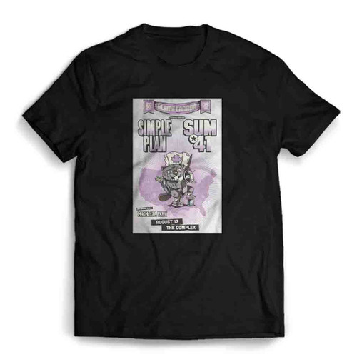 Simple Plan Sum 41 Mens T-Shirt Tee