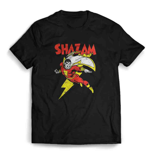 Shazam Vintage Mens T-Shirt Tee