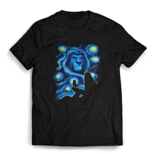 Scar The Lion King Blue Art Disney Mens T-Shirt Tee