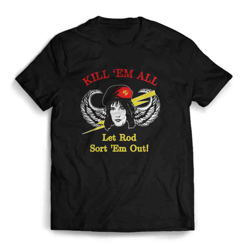 Rod Stewart Kill Em All Mens T-Shirt Tee