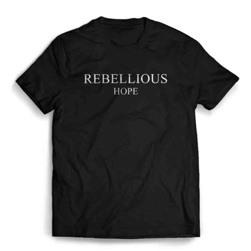 Rebellious Hope Logo Art Mens T-Shirt Tee
