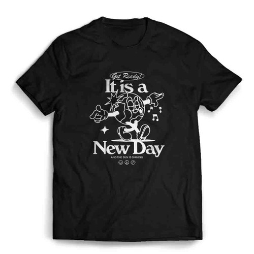 It Is A New Day Preppy Mens T-Shirt Tee