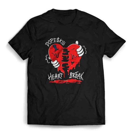Heart Break Mens T-Shirt Tee