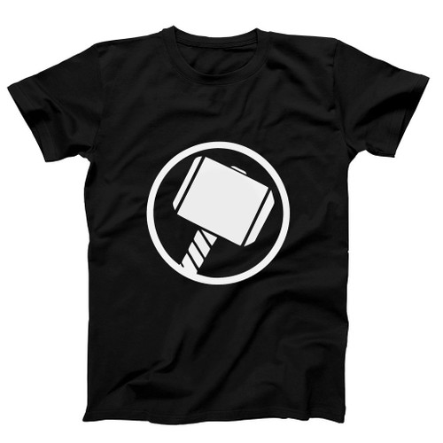 Hammer Thor Logo Man's T-Shirt Tee