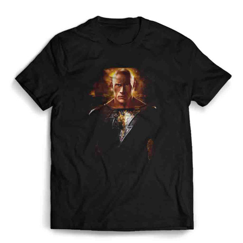 Black Adam Super Hero Dwayne Johnson Mens T-Shirt Tee