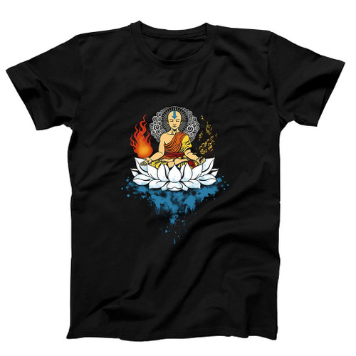 Avatar Enlightment Cartoon Man's T-Shirt Tee