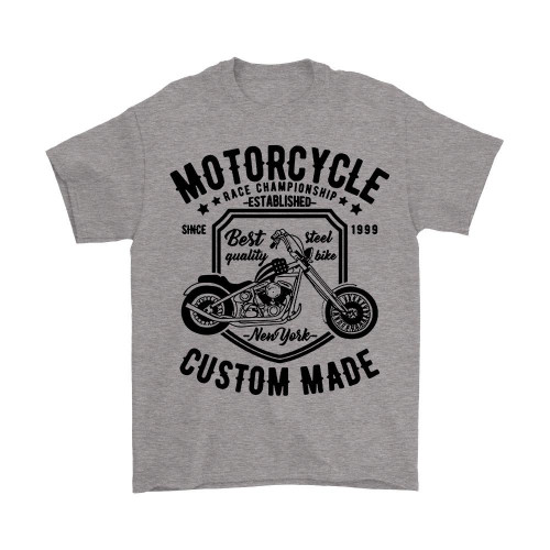 Motorcycle Man's T-Shirt Tee