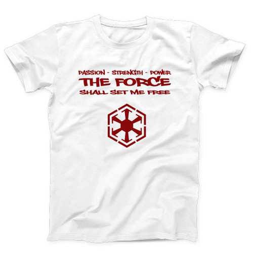 Star Wars Sith Code Man's T-Shirt Tee Star Wars Sith Code Man's T-Shirt Tee